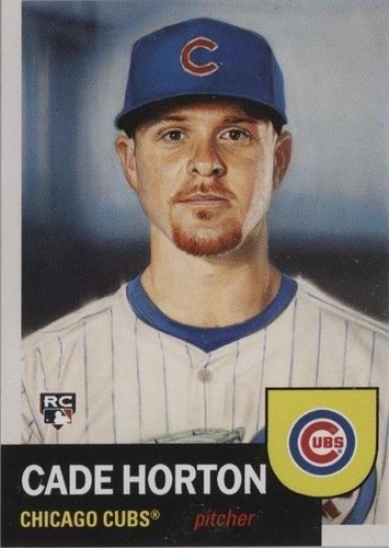 Cade Horton 2025 Topps Update Series Blue Holo Foil /150 RC Color
