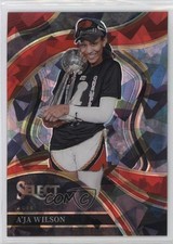 2024 Panini Select WNBA Courtside Red Ice Prizm A'ja Wilson #243 00c5