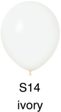 Standard ivory color color high helium quality latex balloon 5"10"12" differe...