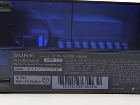Sony PlayStation 2 Midnight Blue BB Pack SCPH-50000 MB/NH Console Tested Japan