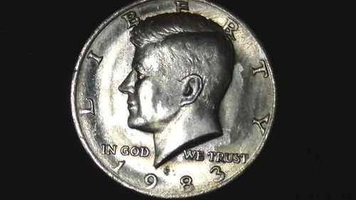 1983-P  Kennedy Half GEM-AU BETTER DATE #X6