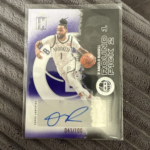 2025 Topps Signature D'Angelo Russell Base (RAW)