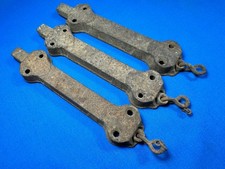 3 C1890 Victorian Door Latches Vertical Double Entry Door Hardware Spring Loaded