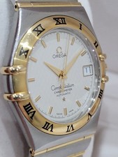 FULL SET Omega Constellation Automatic 18k Gold & steel Fully Serviced in VGWO