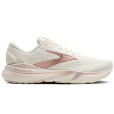 Women's Brooks Adrenaline GTS 24, Coconut/Rose Gold/White, 6.5 B Medium US
