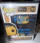 Signed Fourth Sister Star Wars Funko Pop #793 Autographed by Rya Kihlstedt SWAU