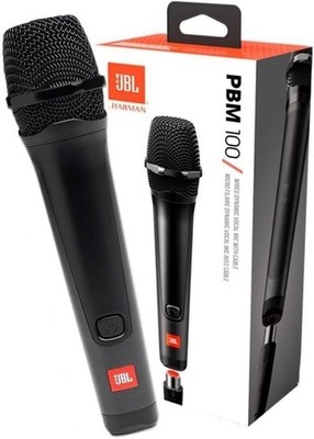 JBL BY HARMAN PBM 100 WIRED MIC MICRO FILAIRE Mikrofon - SCHWARZ | neu
