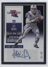 2016 Contenders Draft Picks Bowl Ticket 1/99 Jeff Driskel Rookie Auto RC 10k8