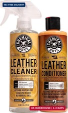 Leather Cleaner and Conditioner Kit - Car Cleaner and Conditioner, Safely Cleans
