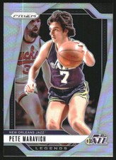 2024-25 Panini Prizm Prizms Silver #278 Pete Maravich - BSK