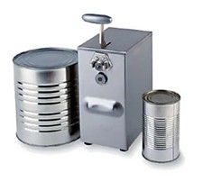 Edlund 203/115V Stainless Steel Electric 2-Speed Can Opener - 115v