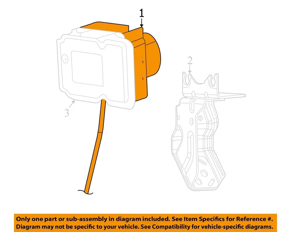 2015-2020 Dodge Grand Caravan Abs Pump Control Module FAERJ - Image 3 of 4