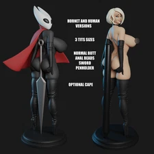 Texelion NSFW Figure | Hornet Fan Art | 3D Resin 1:24 Scale