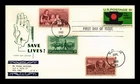 DR JIM STAMPS US COVER STOP TRAFFIC ACCIDENTS FDC COMBO HOUSE OF FARNAM CACHET