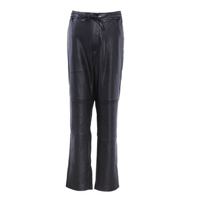 Q/S designed by s.Oliver women's faux leather pants straight size 42