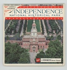 Independence National Historical Park GAF View-Master Packet A-635 Exc. Cond.