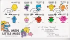 GB ROYAL MAIL FDC FIRST DAY COVER 2016 MR MEN LITTLE MISS HANDWRITTEN (2)