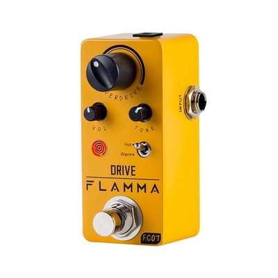 FC07 Overdrive Pedal - Vintage Overdrive Effect, Warm/Hot Modes, Mini Analog ...