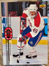 1994-95 Upper Deck Star Rookie Brian Savage #244 Montreal Canadiens