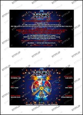 Bally Xenon 1980 Cartes Instructions Flipper Custom Pinball V3