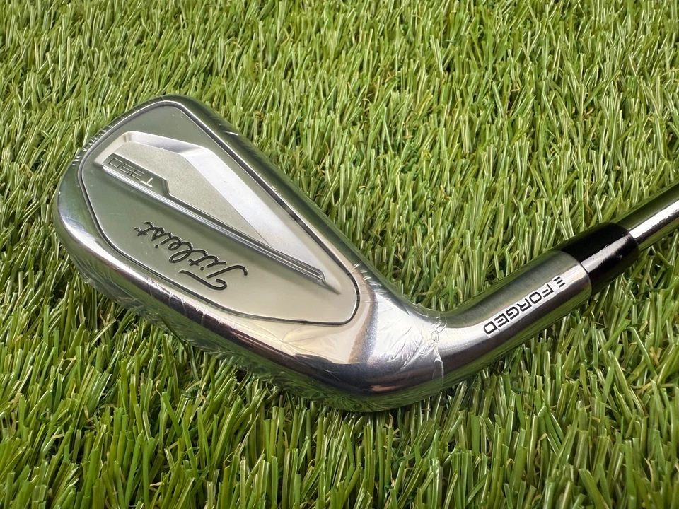 *New* Titleist T350 Single 6 Iron Left Hand | AMT Red R300 Regular Flex - Image 2 of 4