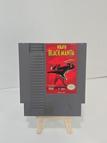 Wrath of the Black Manta NES TAITO Video Game Nintendo OEM Rental Case