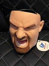 Vintage WWE/ WCW Wrestling Goldberg Head Mug Coffee Cup Plastic NWO 1999 10oz