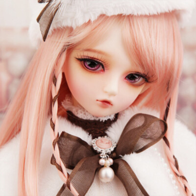 1/4 BJD Doll Lovely Girl Resin Body Toy + Random Eye + Face Makeup Full Set GIFT