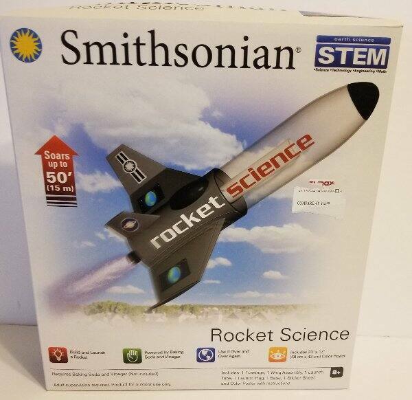 Smithsonian STEM Rocket Science Build And Launch NEW NIB