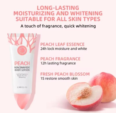 Gmeelan Niacinamid Feuchtigkeitsspendende Whitening Körperlotion