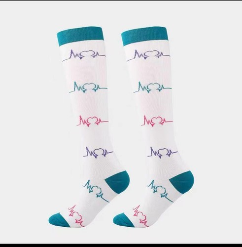 Compression Socks Women Men Adult Medical Nursing Travel Stocking Sport Running - Picture 13 of 91