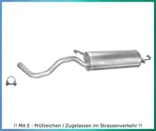 Endschalldämpfer für VW Golf IV 4 1.6, 1.9 SDI Auspuff Endtopf Schelle