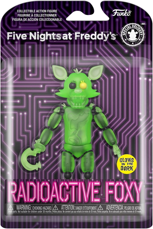 Five Nights At Freddy's - Radioactive Foxy  Glows - Funko Vynl Figur - Bild 1 von 3