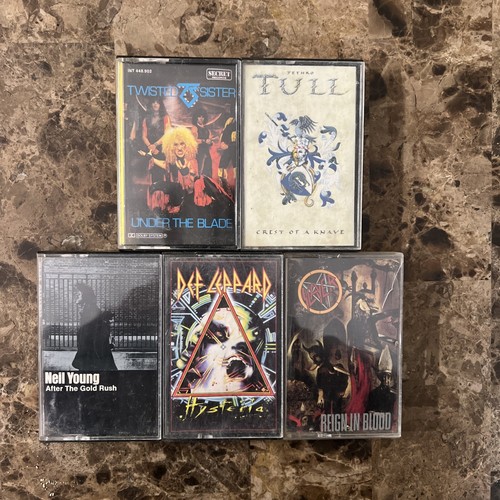 22 Cassette Lot The Who Iron Maiden Anthrax Black Sabbath Dokken Ratt Deep Purpl - Picture 7 of 11