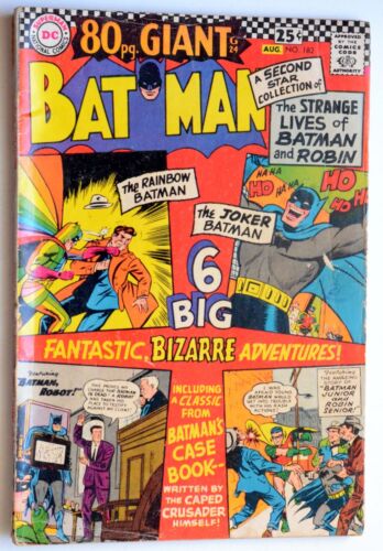 Batman #182 80pg Géant - G24 - 1966 - Âge d'Argent - Photo 1 sur 18