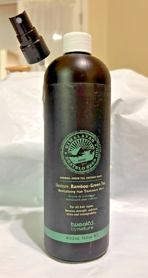 Tweak'd Nature Restore Bamboo Green Tea Revitalizing Hair Treatment Mist 16 oz