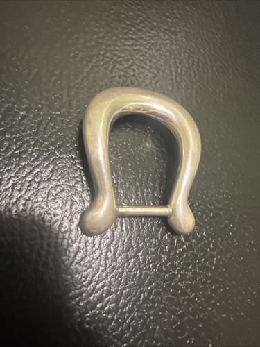 Vintage TIFFANY & Co Elsa PERETTI Sterling Schnalle, Reiter Pferd Gebiss Vintage