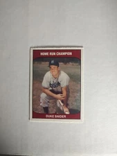 1985 TCMA Home Run Champs Duke Snider Dodgers (PWE)