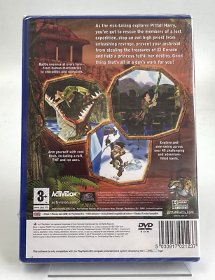PS2 Pitfall: The Lost Expedition, New And Factory Sealed | eBay UK