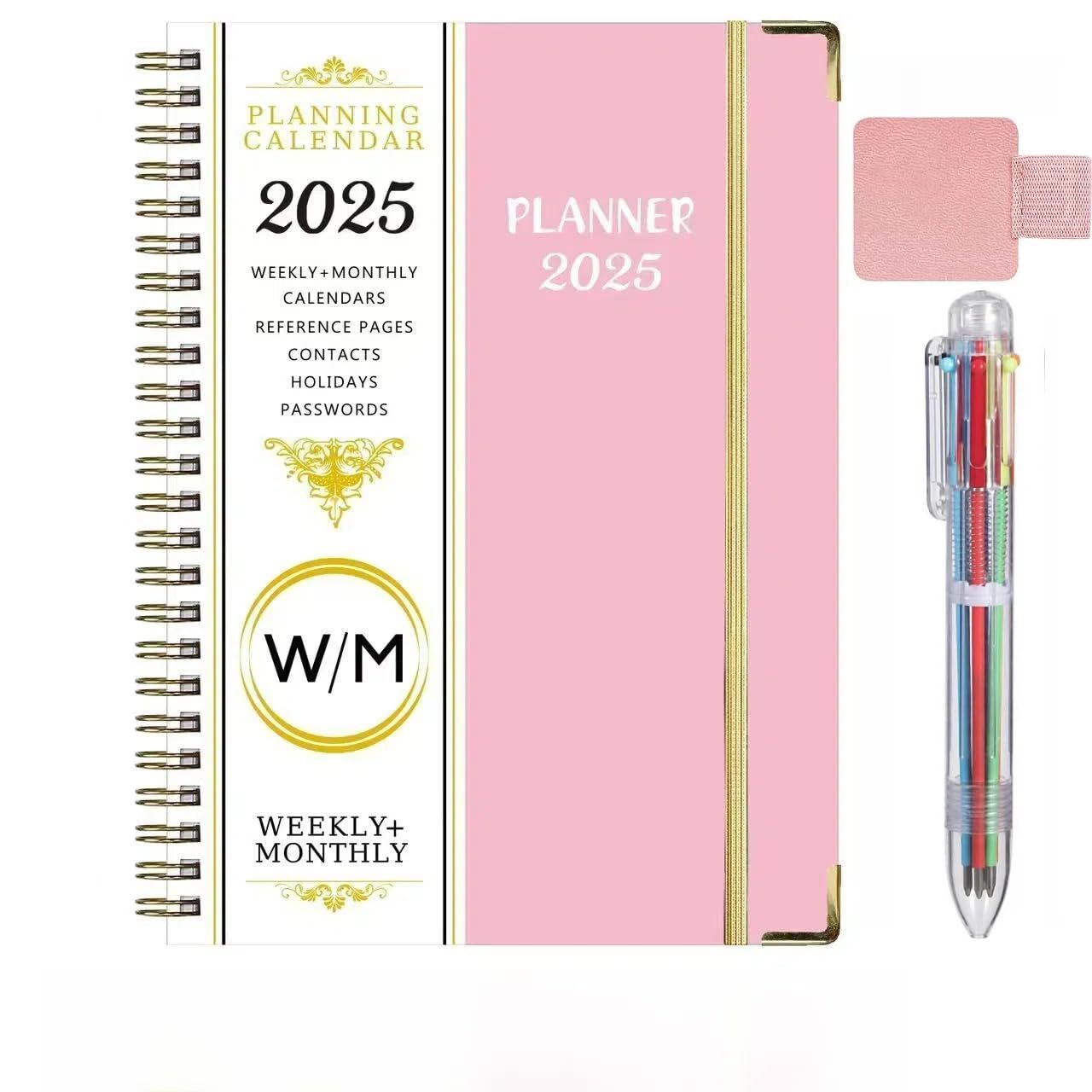 JolieJulie 2025 Planner Kit Planner Jan. 2025 - Dec. 2025 2025 Planner Weekly...