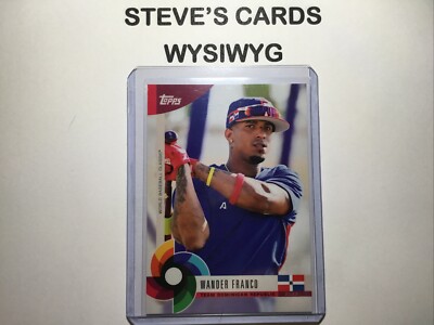2023 Topps World Baseball Classic Global Stars Wander Franco   #12 Team D.R.
