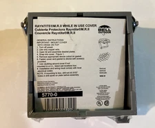 HUBBELL BELL OUTDOOR 5770-0 Rayntite  M.R.II while in use cover Brand new