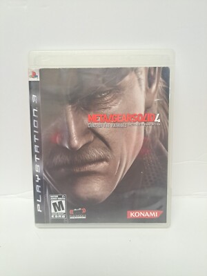 Metal Gear Solid 4: Guns of the Patriots - Sony PlayStation 3 No Manual 