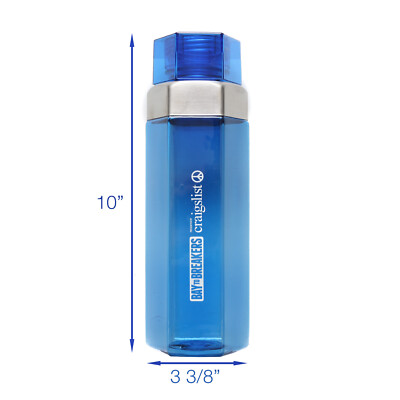 40oz Blue ''Bay to Breakers Presented by Craigslist'' BPA Free Water Bottle