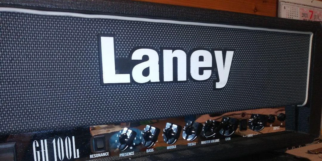 Laney GH100L 100w full valve amplifier head made in England Operation confirmed