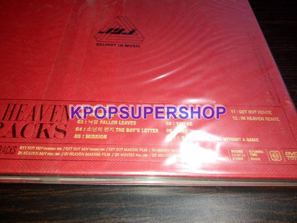 JYJ - In Heaven CD DVD Special Edition Album Limited Edition Great