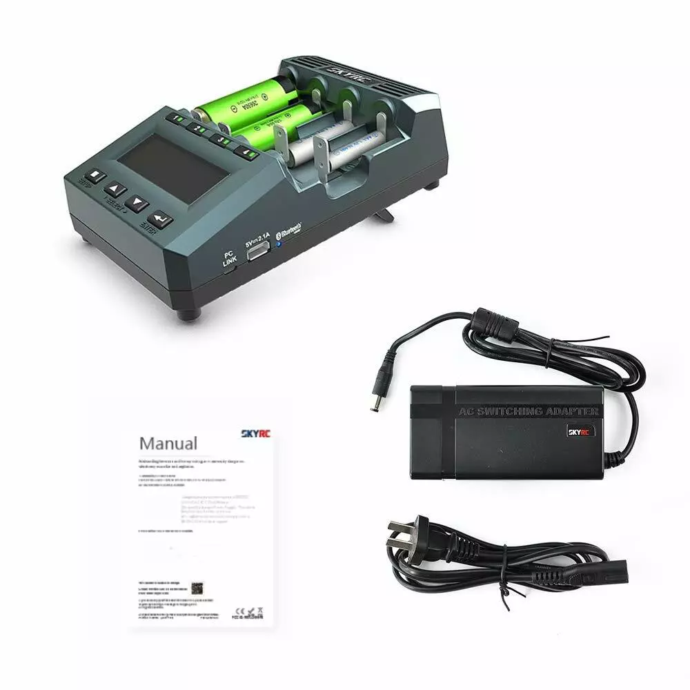 SkyRC MC3000 Multi-Chemistry Universal Cylindrical Battery Charger &  Analyzer