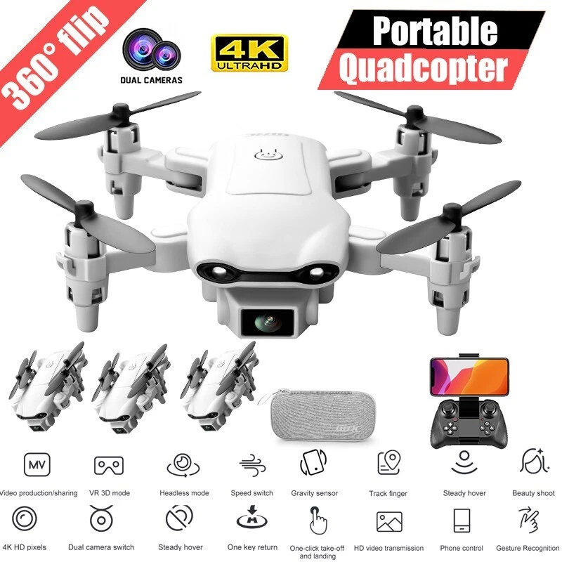 2023 New RC Drone 4k HD Wide Angle Camera WIFI FPV Drone Dual
