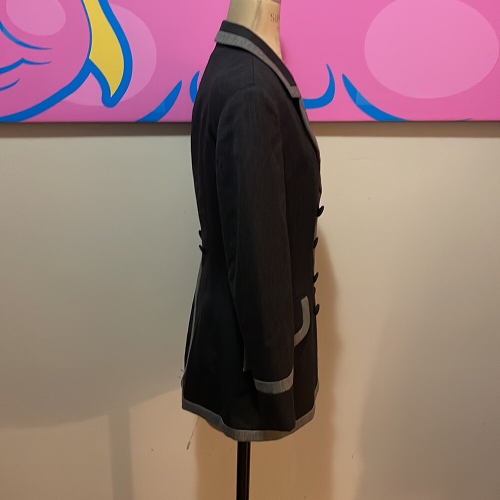 Moschino Cheap Chic Gray Wool Double Breasted Jac… - image 5