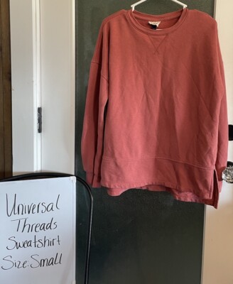 Universal Threads Mauve Split Hem Sweatshirt Sz S